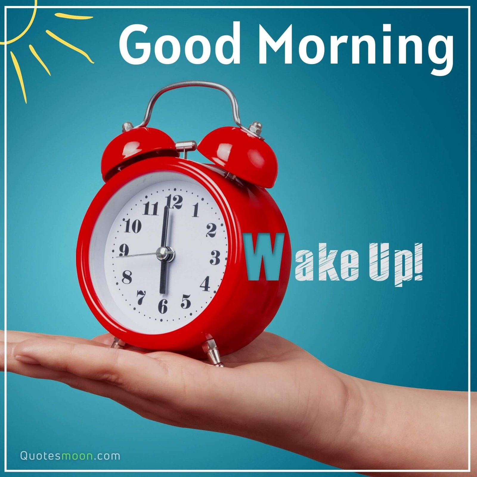 wakeup good morning clock