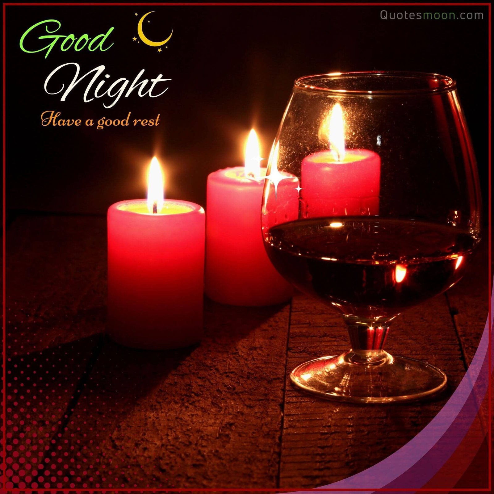 night candle dinner wishes picture hd