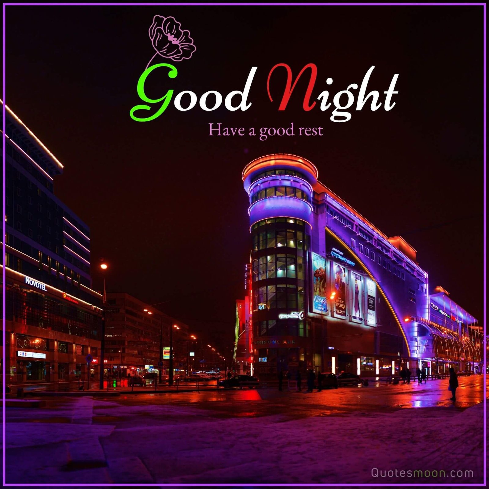 evening time good wishes image