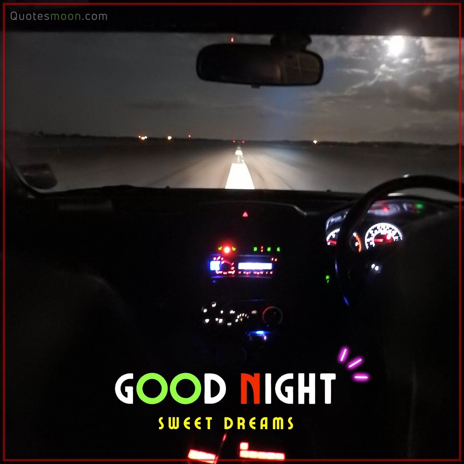 good night safe drive greet wish photos new
