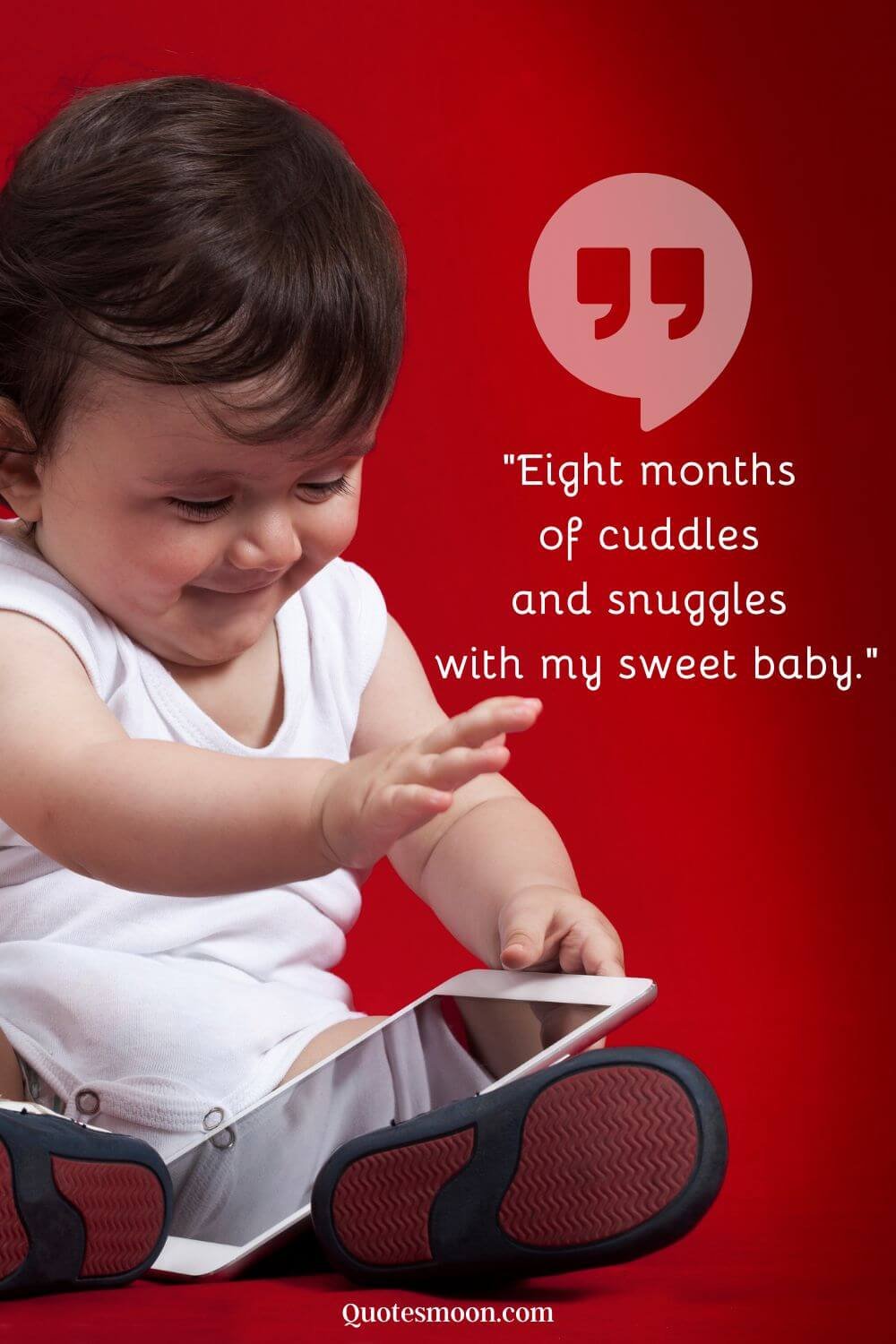 happy 8 months baby quotes images