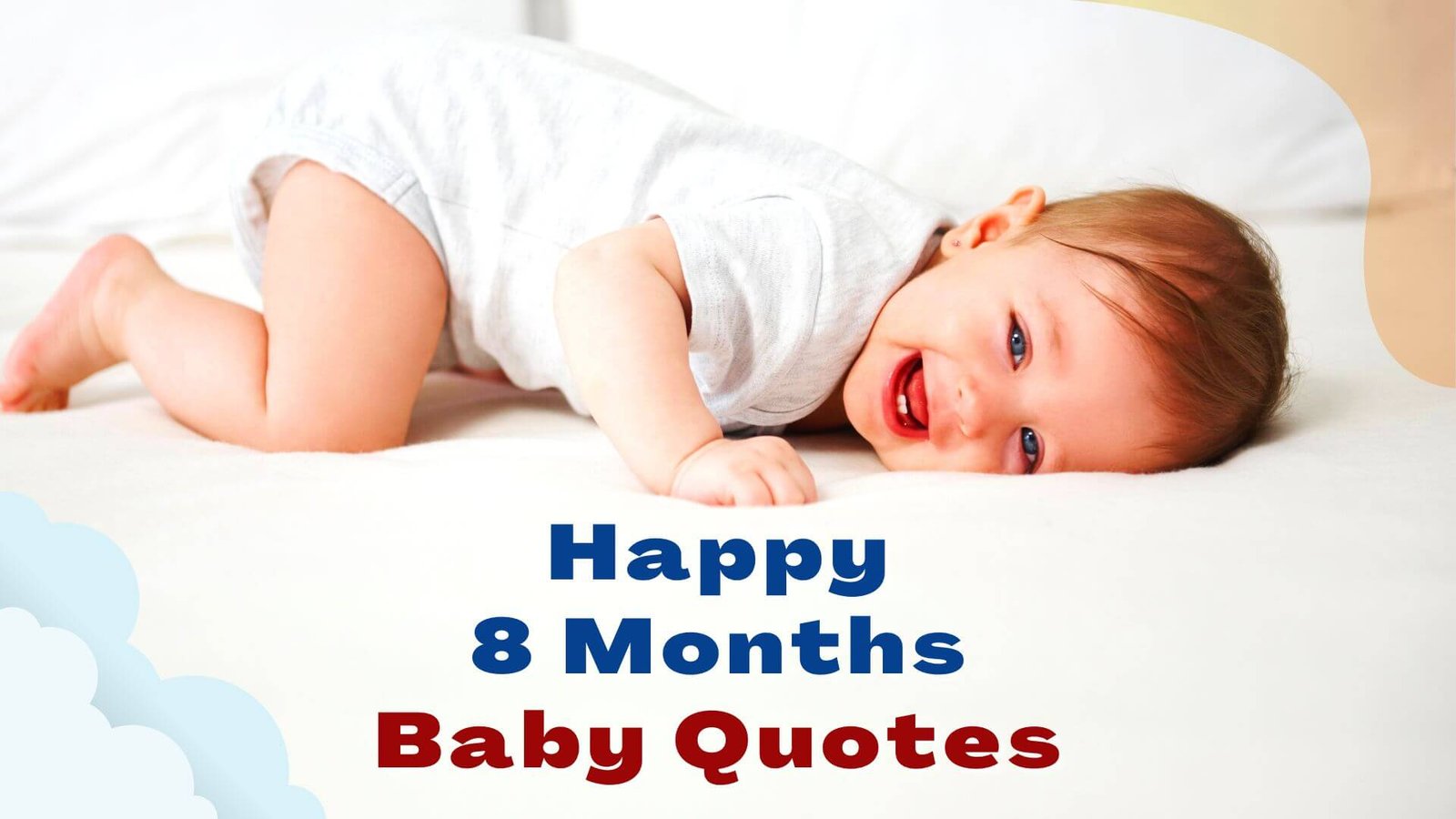 happy 8 months baby quotes for instagram and facebook