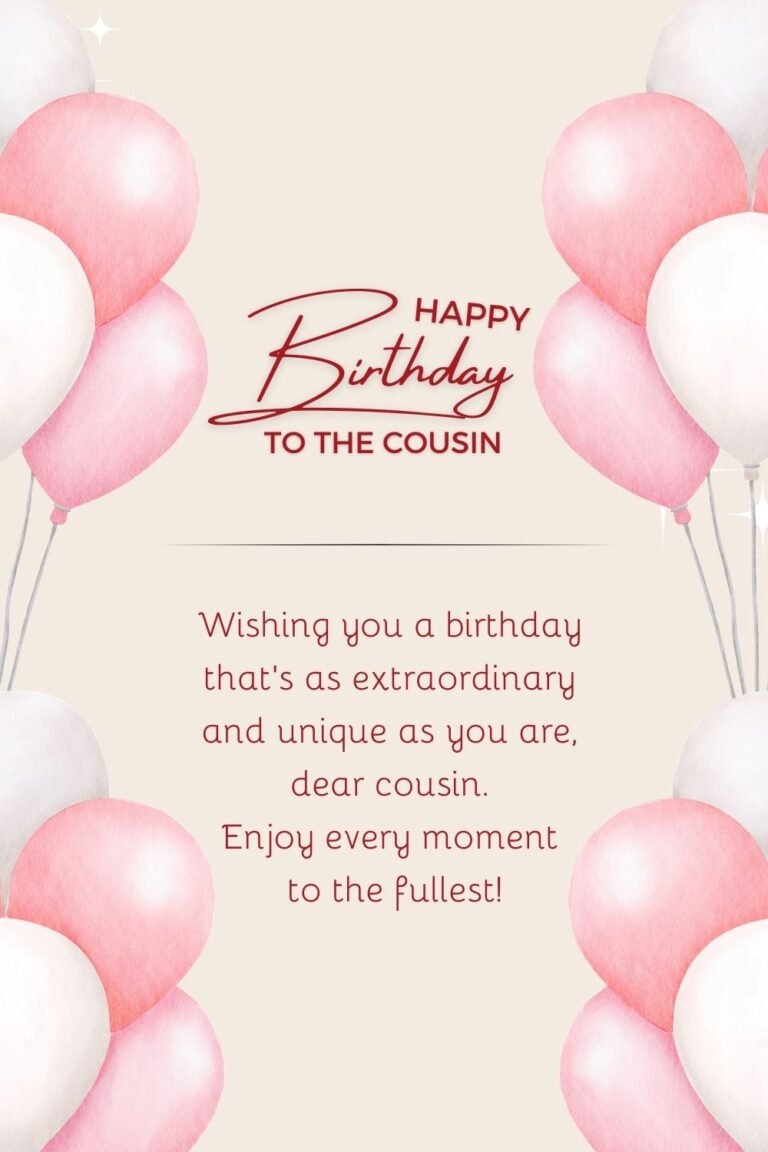 279 Happy Birthday Cousin Images, Message And Quotes