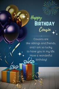 279 Happy Birthday Cousin Images, Message And Quotes