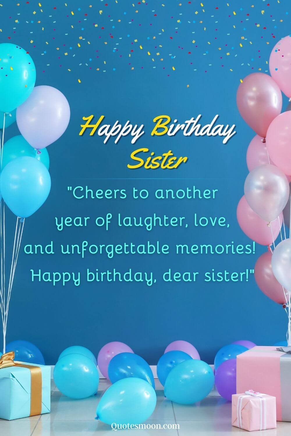 sister birthday balloons images wish latest