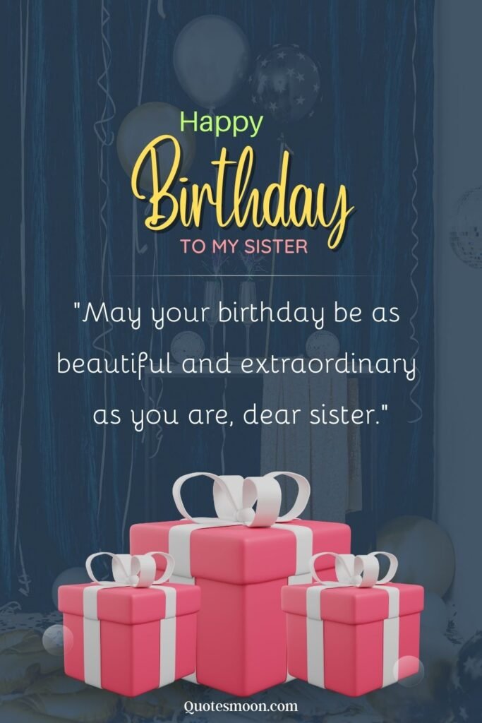 Happy Birthday Sister Images, Wishes, Quotes 2024 - Quotesmoon