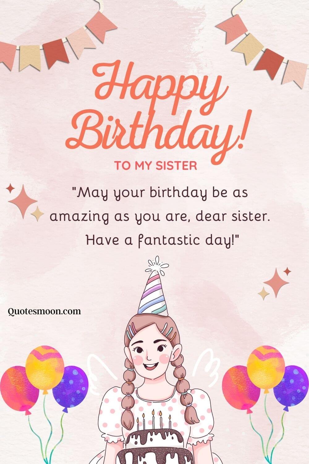 Happy Birthday Sister Images, Wishes, Quotes 2023