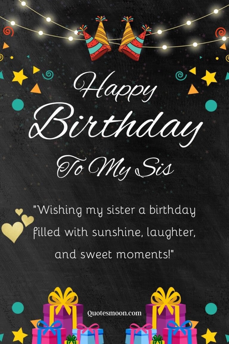 Happy Birthday Sister Images, Wishes, Quotes 2024 - Quotesmoon