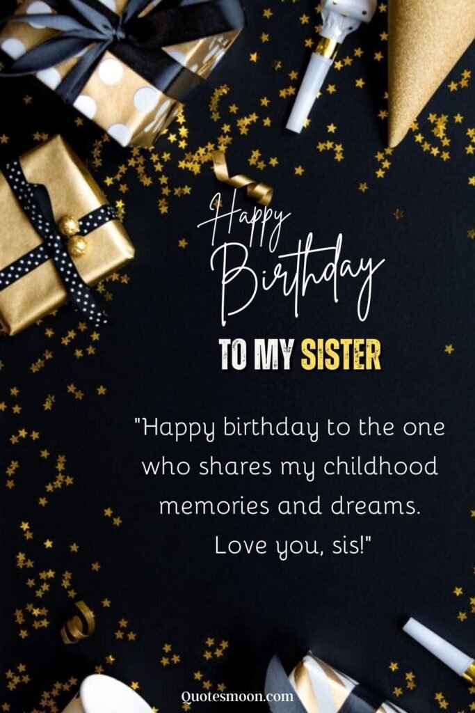 Happy Birthday Sister Images, Wishes, Quotes 2024 - Quotesmoon