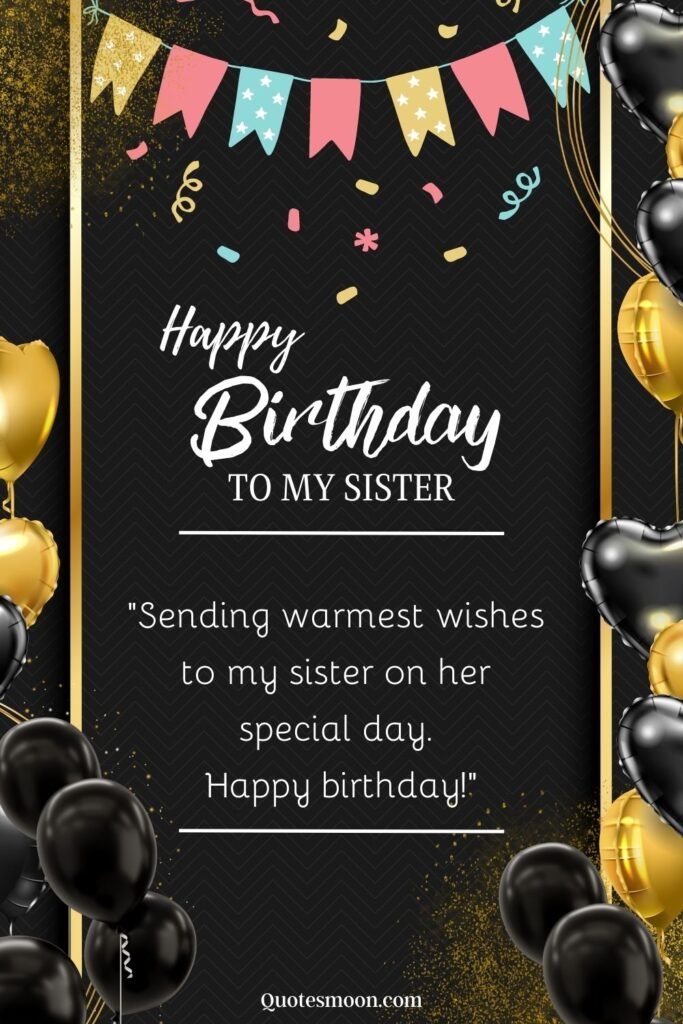 Happy Birthday Sister Images, Wishes, Quotes 2024 - Quotesmoon