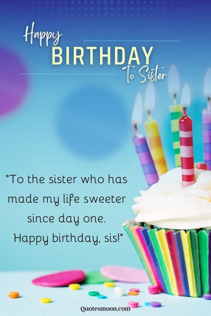 Happy Birthday Sister Images, Wishes, Quotes 2024 - Quotesmoon