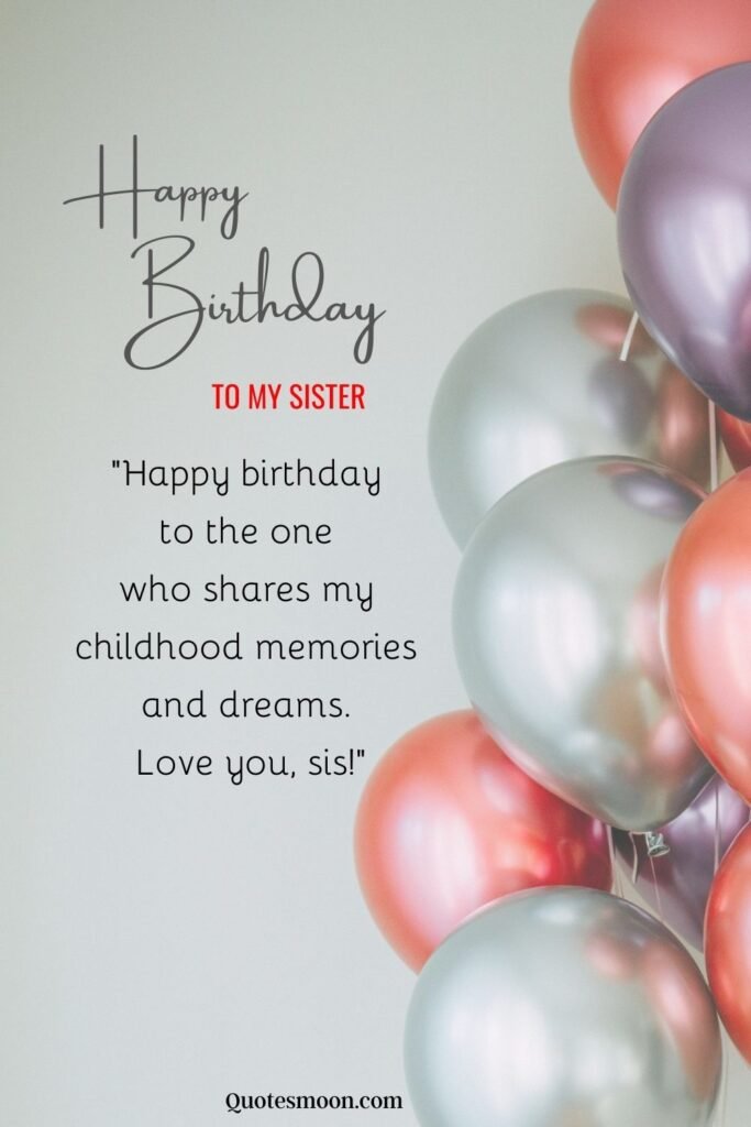 Happy Birthday Sister Images, Wishes, Quotes 2024 - Quotesmoon