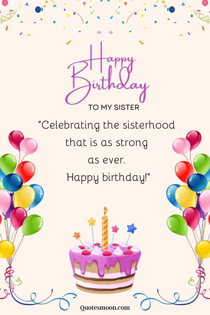 Happy Birthday Sister Images, Wishes, Quotes 2024 - Quotesmoon