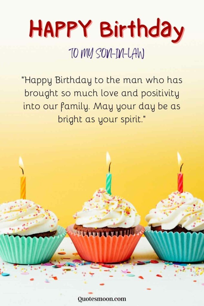 129 Birthday Wishes For Son In Law With Special Messages - Quotesmoon