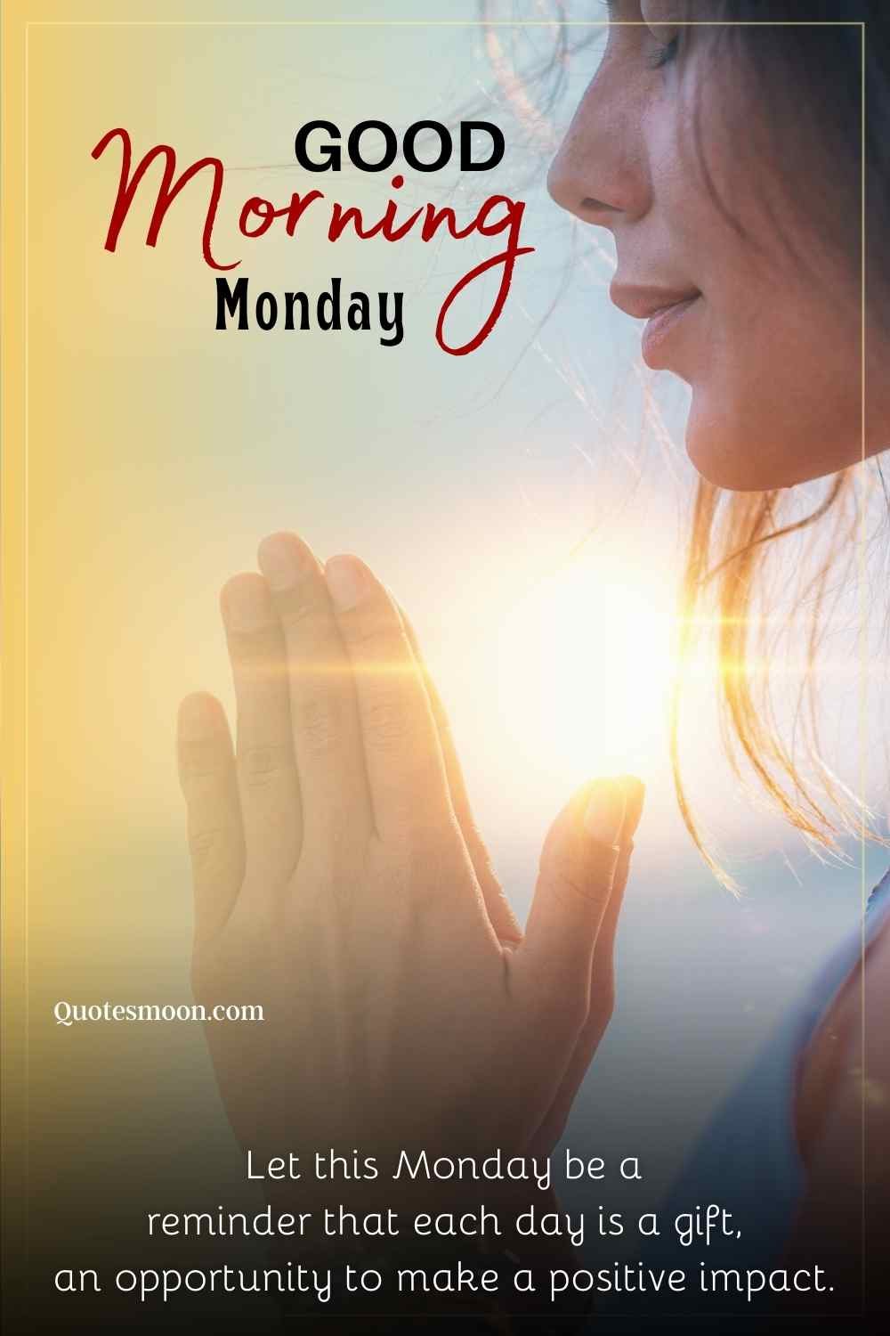 Monday Morning for a Thankful Heart blessings pic