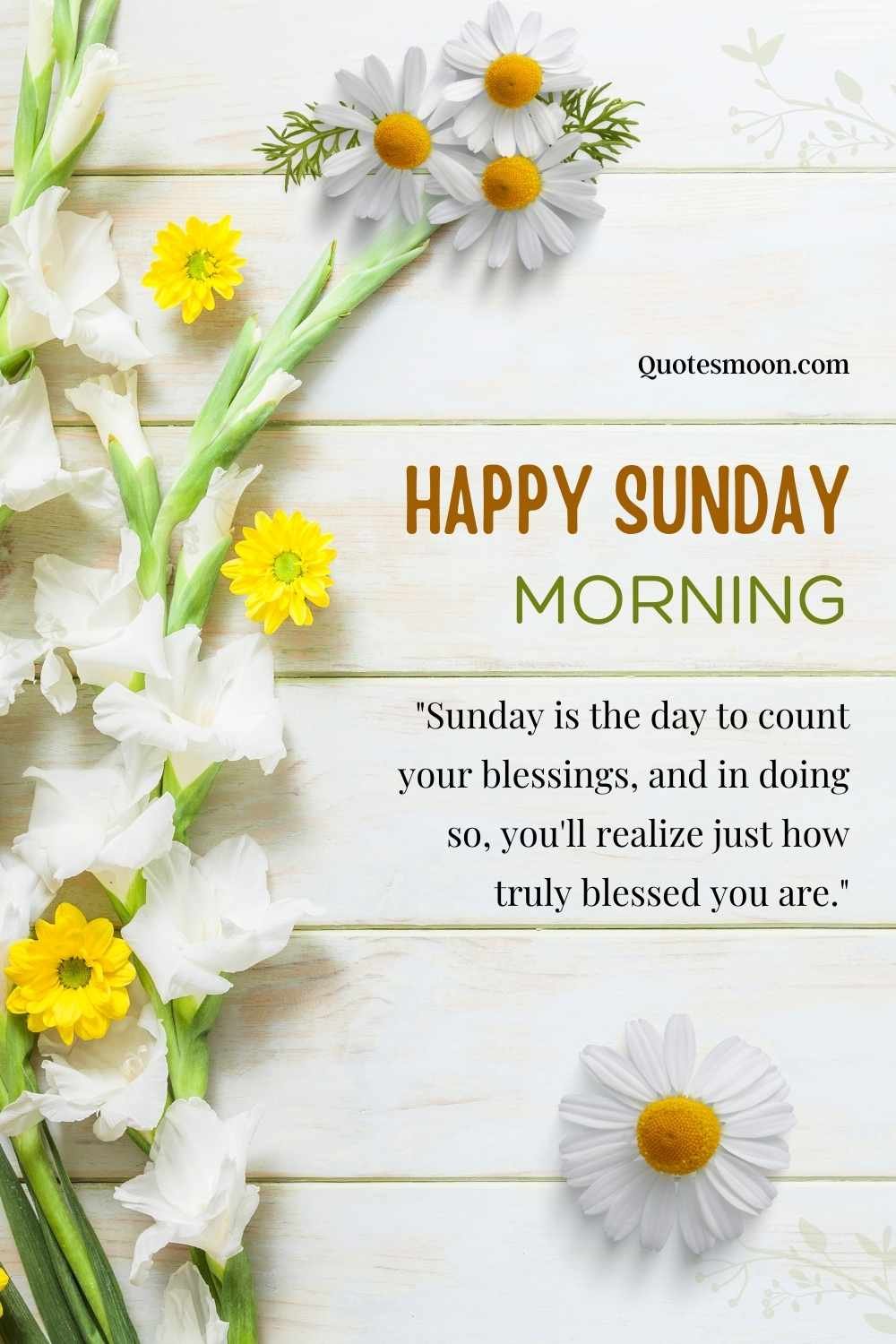 good morning and happy sunday quotes