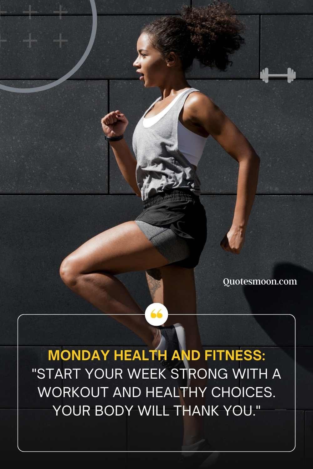 short monday workout quotes motivation image