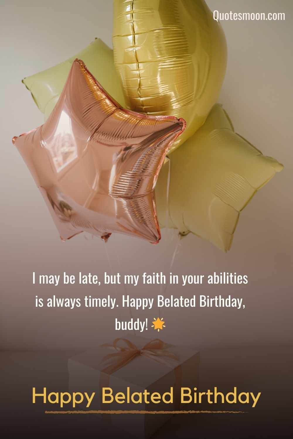 Happy Belated Birthday Wishes quotes With Photo
