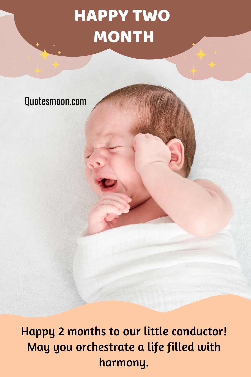 2nd month Birthday Wishes and Quotes for Baby Boy with pics