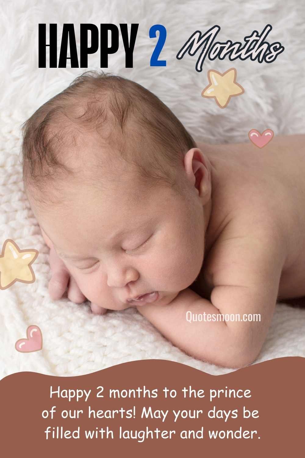 Happy 2 Month Old Baby Boy with Quotes and images HD