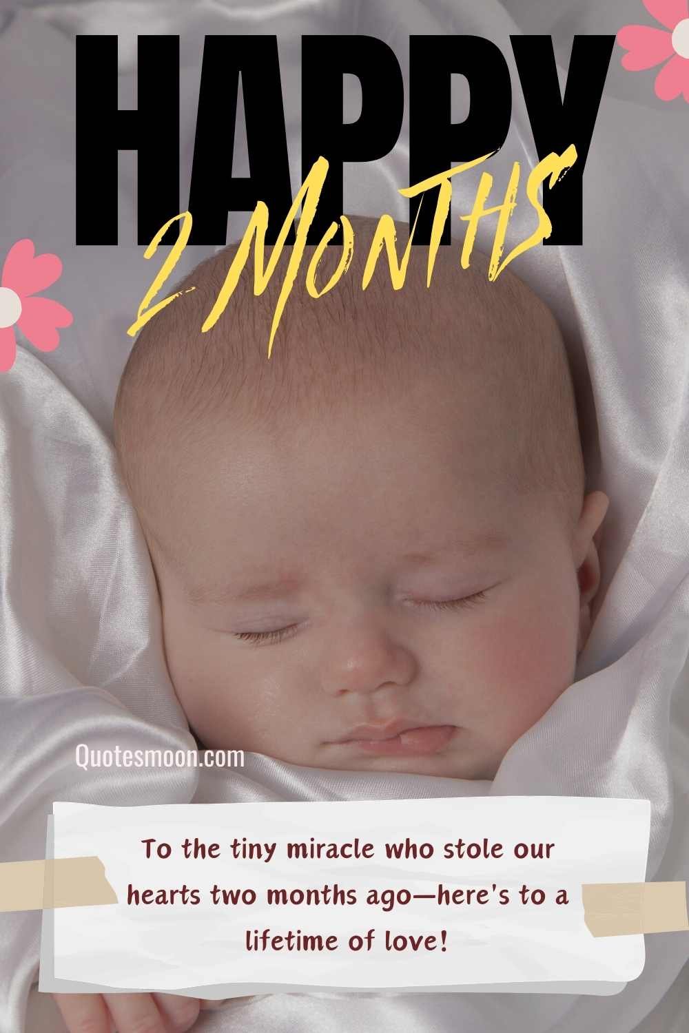 Second Month Birthday Wishes for Baby Boy with images