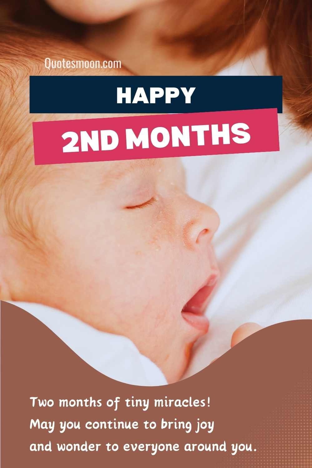 2nd Month Baby Birthday Wishes with images HD