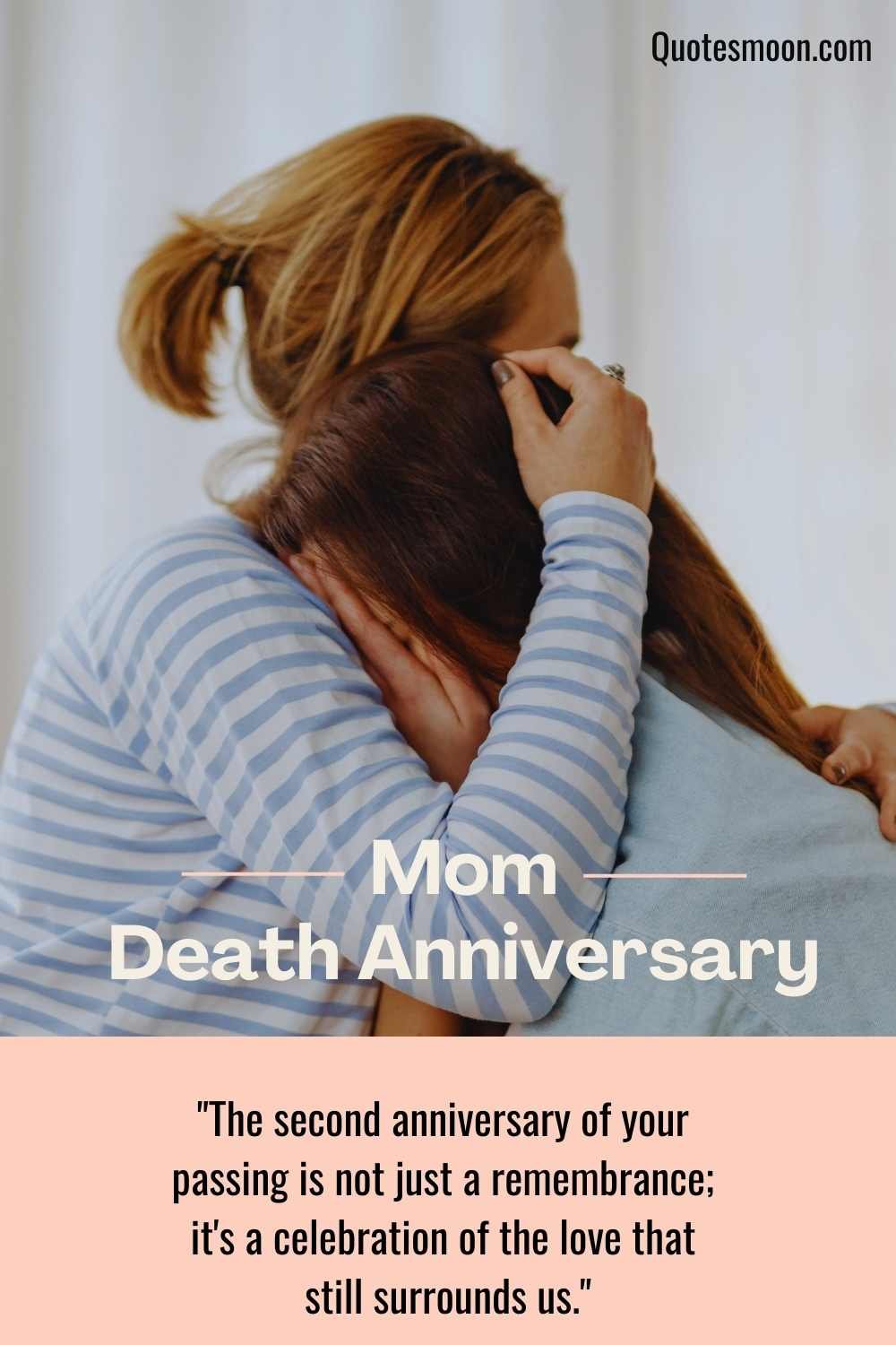 Thoughtful Mother Death Anniversary Quotes with images HD