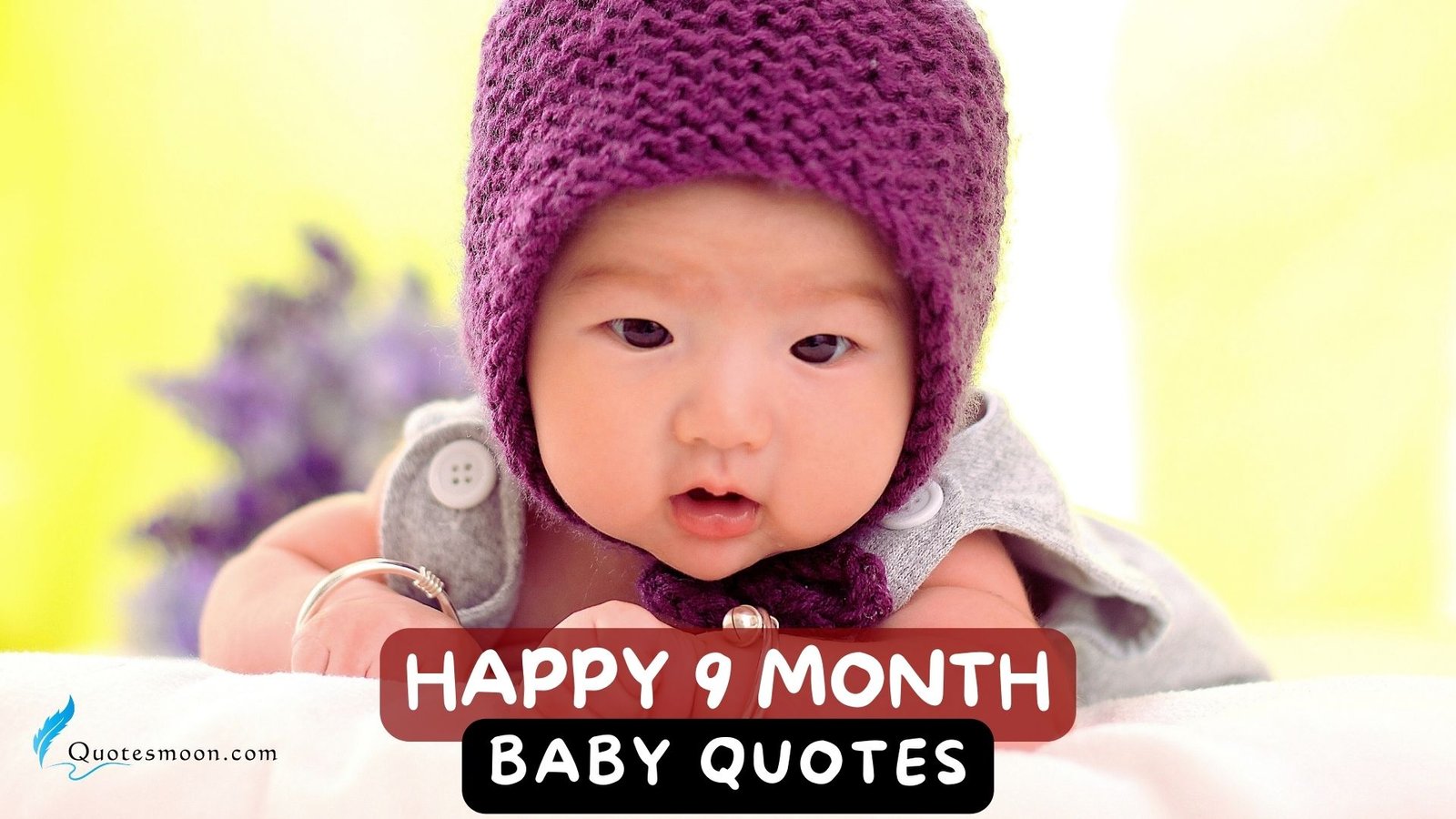 happy 9 month baby quotes