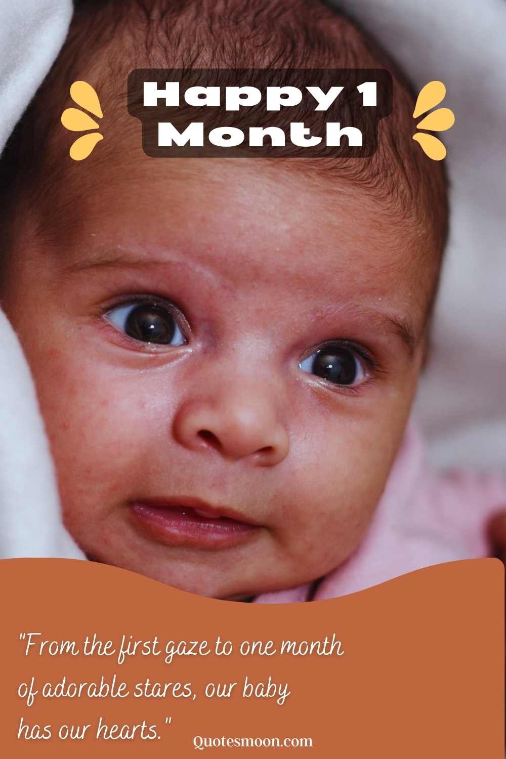 one Months Old Baby Quotes And Captions for Instagram pictures