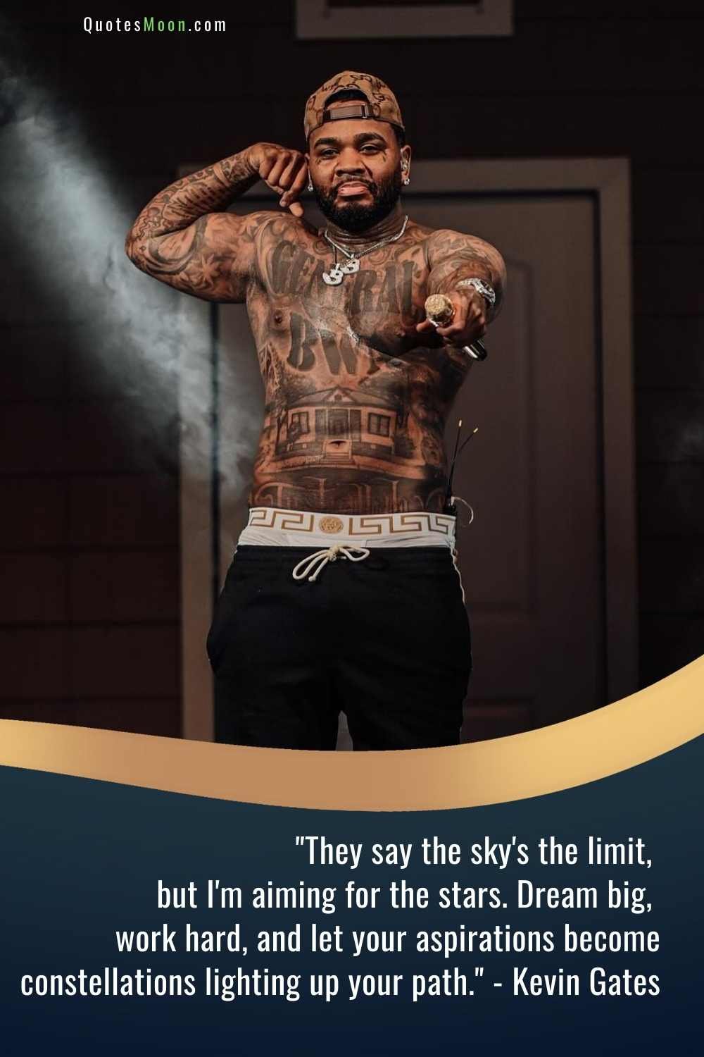 Lyrics on Life and Success quotes by kevin gates with images