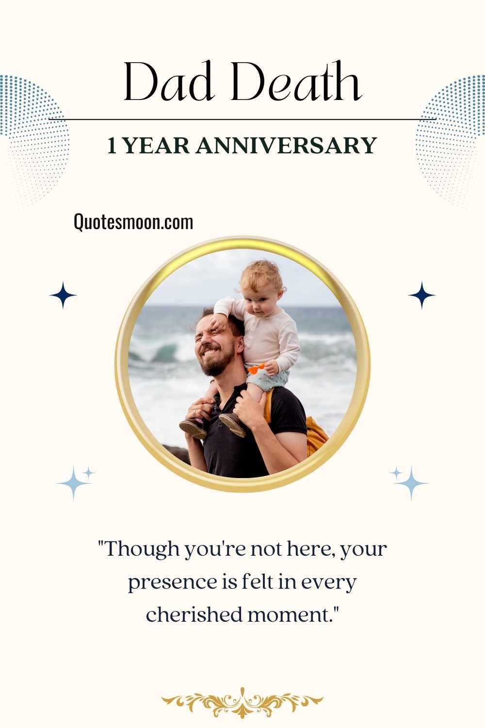 Touching 1 Year Death Anniversary Quotes For Dad with images HD