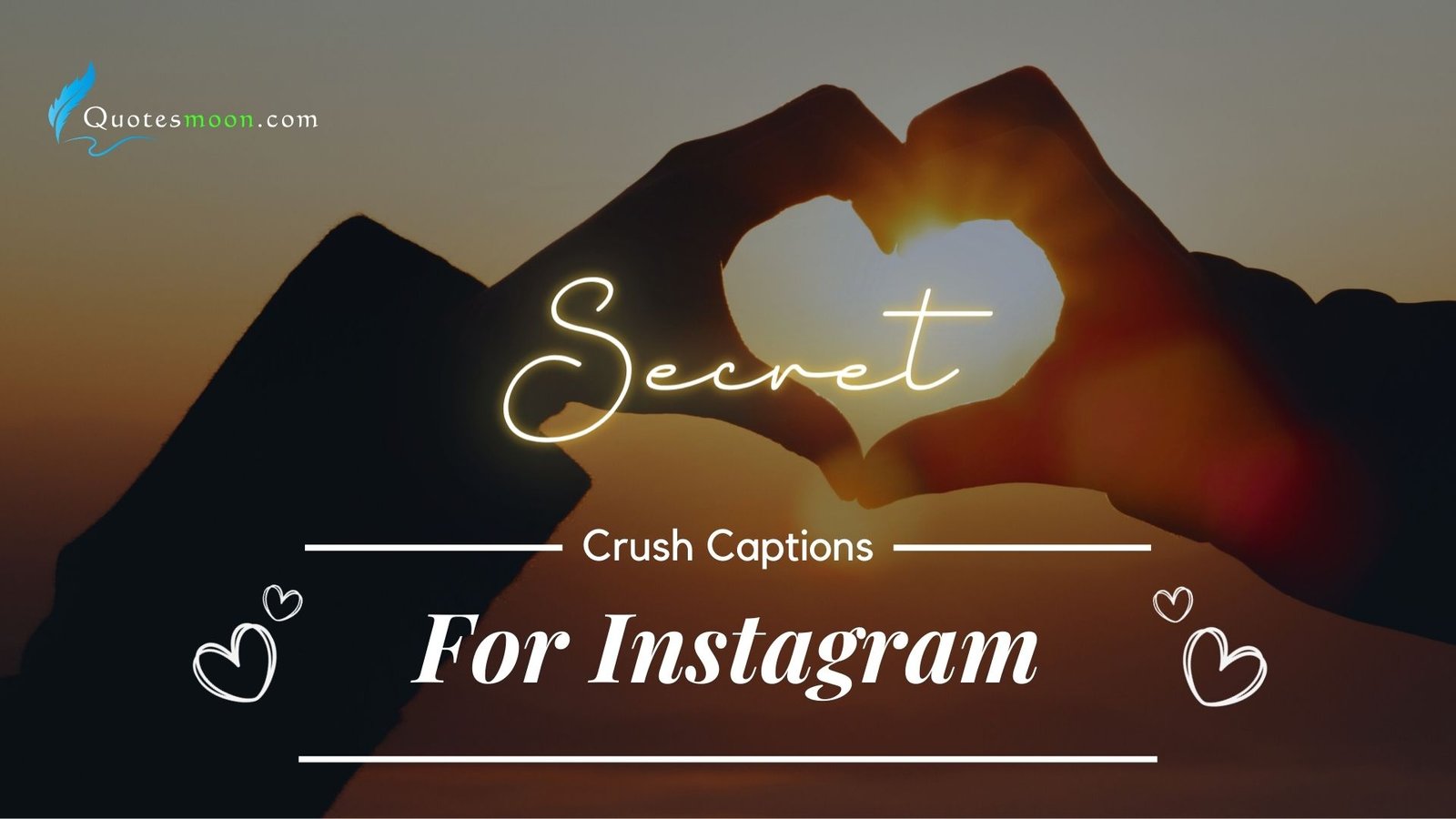 Top 95 Secret Crush Captions For Instagram Quotesmoon