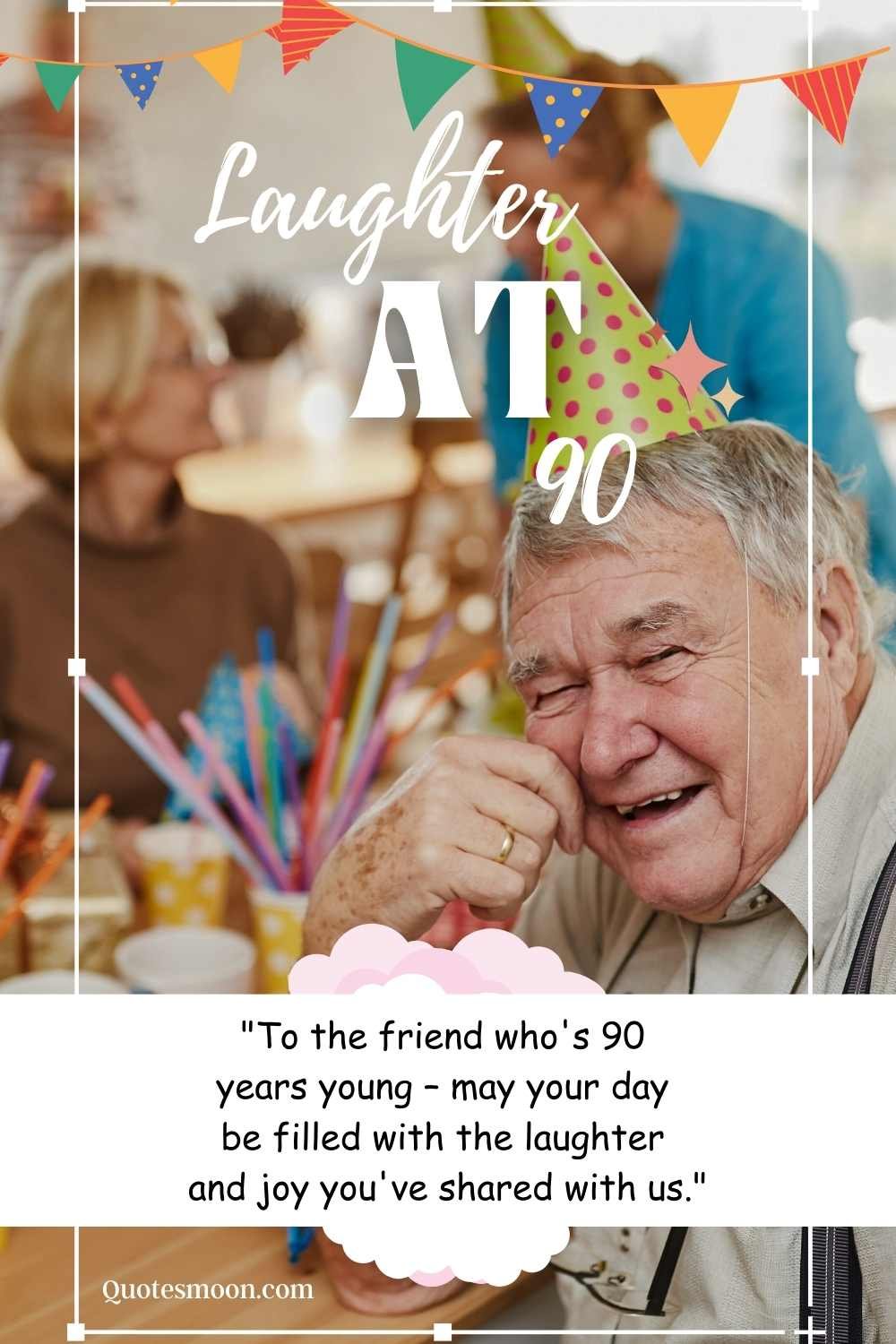 90th Birthday Messages For Friend