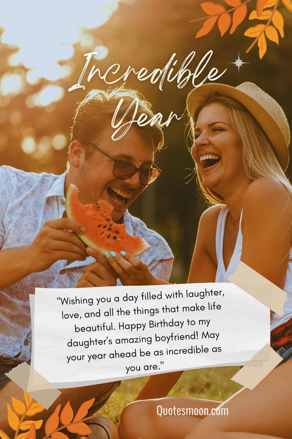 Happy Birthday Wishes For Daughter’s Boyfriend With Quotes