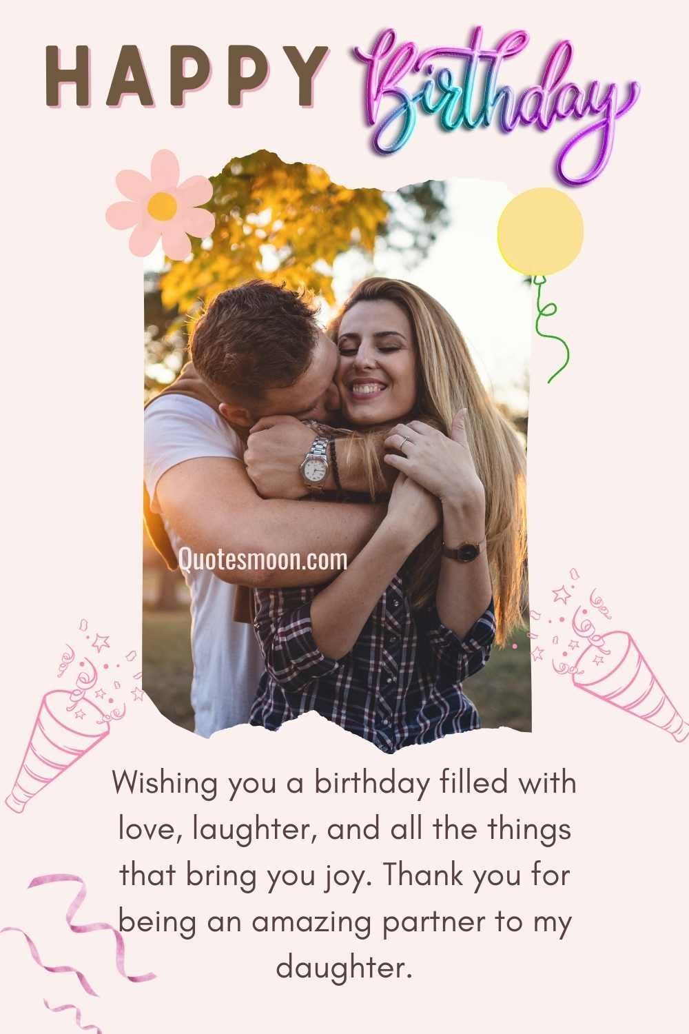 birthday letter to the boy dating my daughter with images