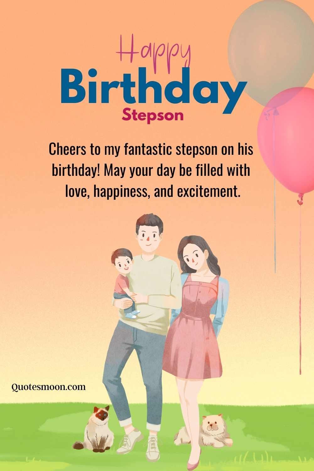 Step-Son You Slay Birthday Greeting Card