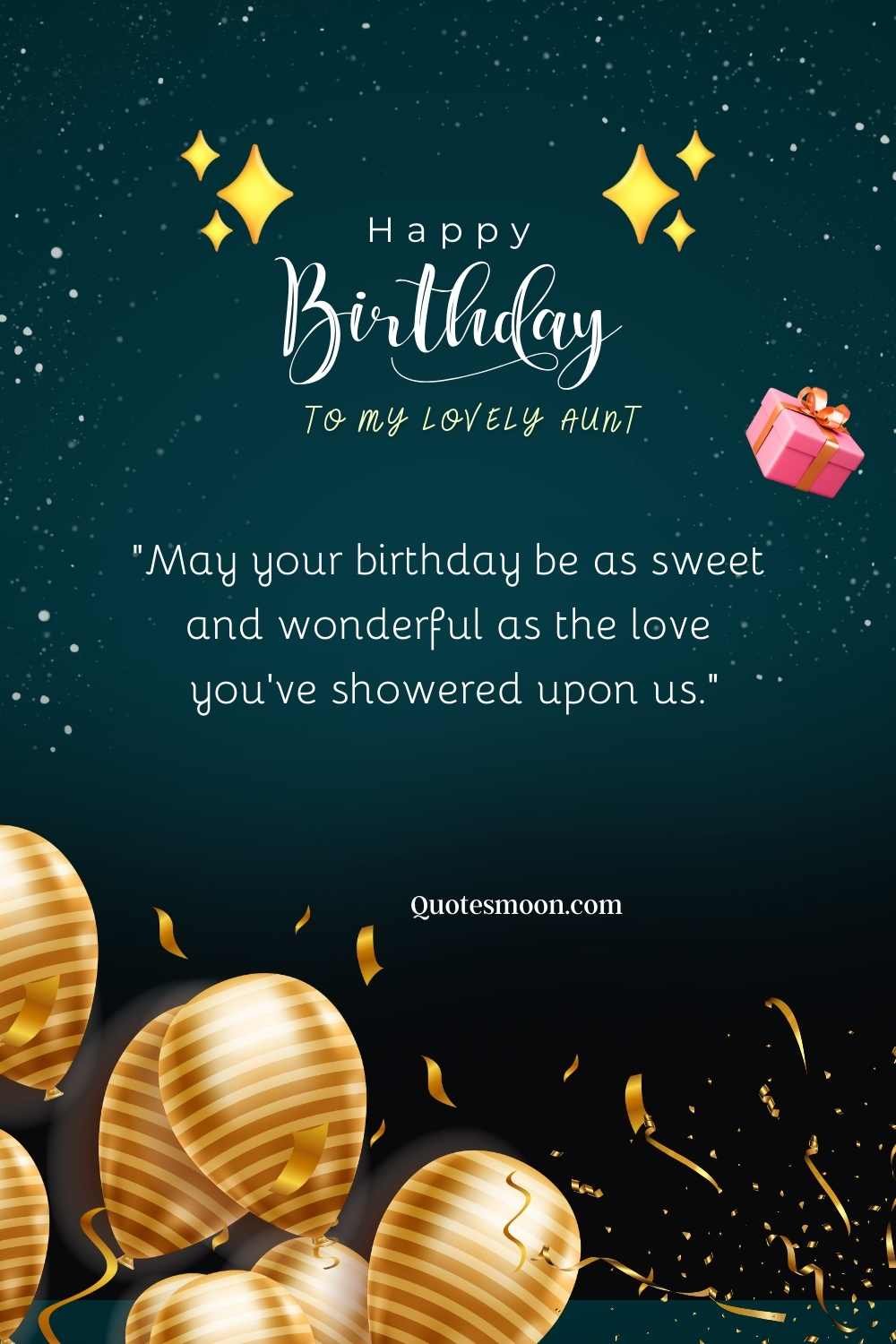 Inspirational Birthday Message For Aunt with images HD