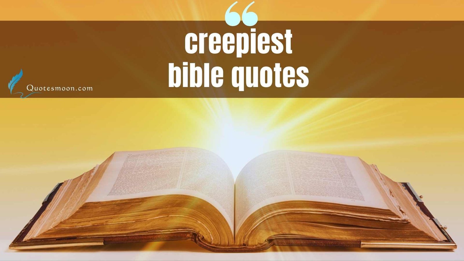 Creepiest Bible Quotes
