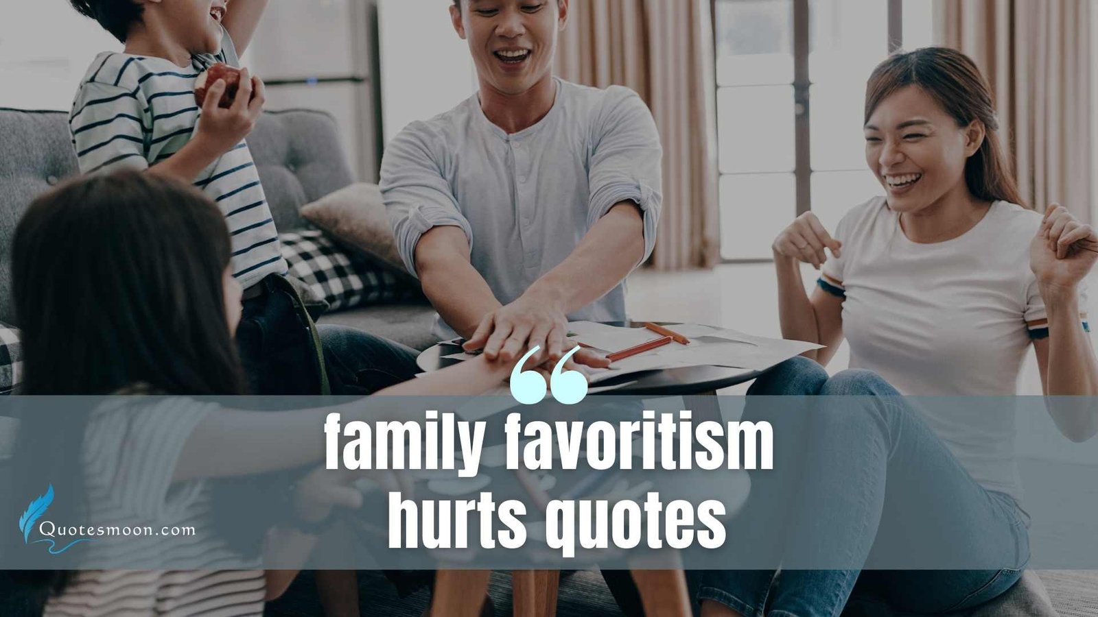 family favoritism hurts quotes images