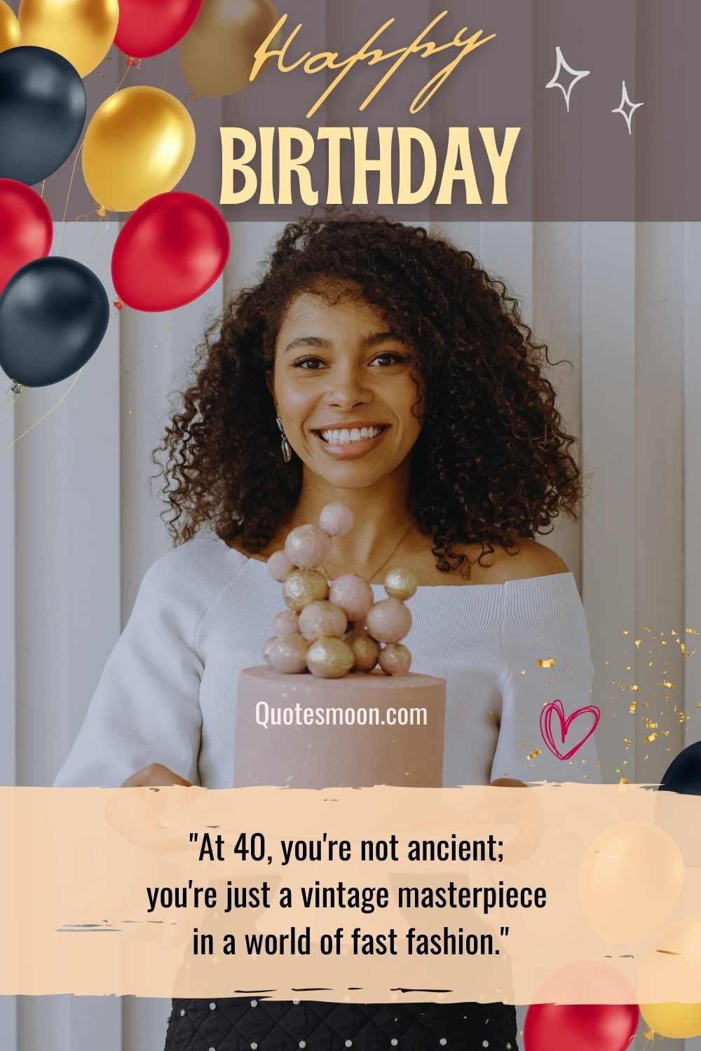 Meaningful 40th Birthday Messages and Quotes