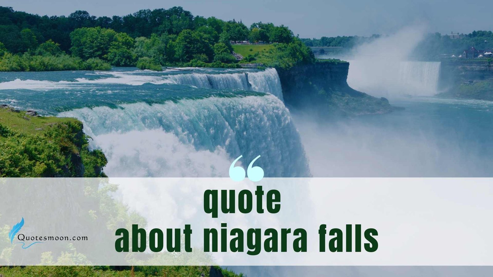 Quote About Niagara Falls